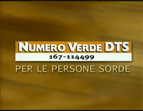 Numero verde  DTS 167 114499 - long