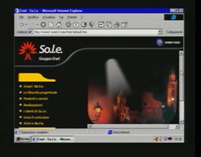 So.l.e. - Schermate sito internet