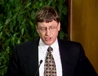 Conferenza stampa Bill Gates