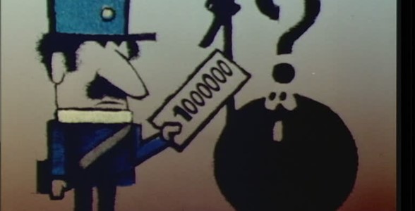 Electric cartoons - ... and always at the head of everyone is ... saving energy