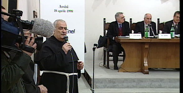 Videocomunicato Enel ad Assisi 18 aprile 1998 - Conferenza Stampa: Realtà virtuale Basilica Assisi
