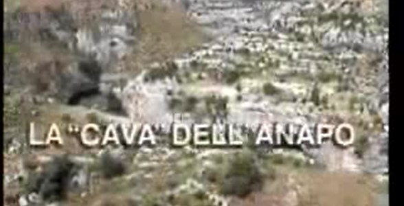 La "cava" dell'Anapo