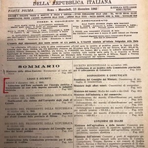 LEGGE 6 dicembre 1962, n. 1643 - Gazzetta Ufficiale