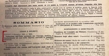 LEGGE 6 dicembre 1962, n. 1643 - Gazzetta Ufficiale